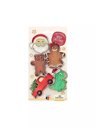 RBV BIRKMANN | Ausstecher Set 5-tlg SANTA Edelstahl | 